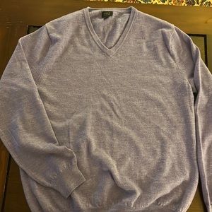 J Crew lavender sweater pullover.